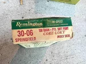 lot 103 image: 30-06 Springfield Ammo