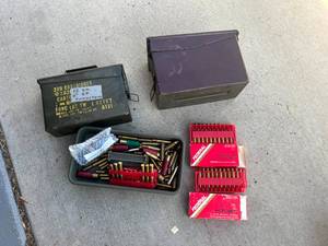 lot 112 image: Ammo Boxes & Casings