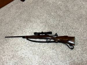 lot 159 image: Winchester Model 70 25-06 with Nikon 2-7x32 Scope