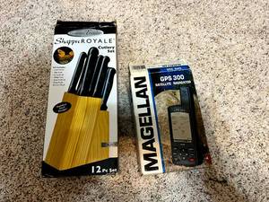 lot 191 image: Cutlery Set & Satellite Navigator