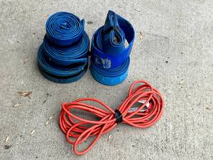 lot 206 image: Discharge Hose & Extension Cord