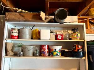 lot 210 image: Everything on 2 Shelves