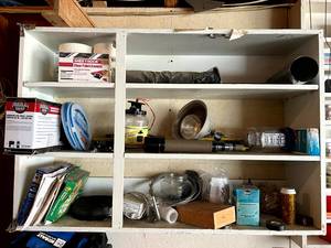 lot 229 image: Everything on 3 Shelves