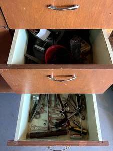 lot 231 image: Everything in 2 Drawers