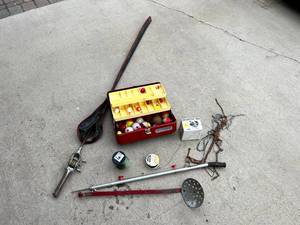 lot 236 image: Vintage RodReel & Fishing Supplies