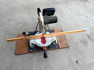 lot 298 image: Craftsman 10 Laser Compound Miter Saw