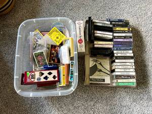 lot 339 image: Cassettes & Playing Cards
