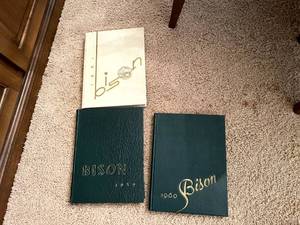lot 354 image: NDSU Bison Yearbooks 1959, 1960 & 1961