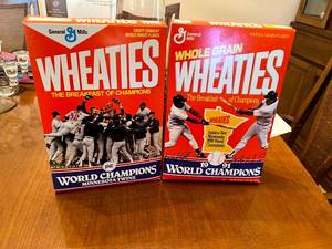 lot 363 image: MN Twins Wheaties Sealed Boxes
