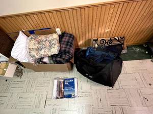 lot 435 image: Bags, Pillows & Rugs