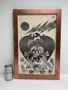 lot 35 image: Vintage - THE BEATLES - Capitol Records Music Promo Poster
