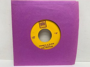lot 81 image: 45 The Beatles Twist And Shout - Theres A Place Vinyl Record