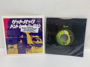 lot 86 image: 45 The Beatles Japanese Release Get Back & Dont Let Me Down Vinyl Record