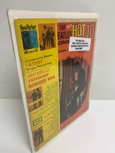 lot 100 image: Near Mint Vintage BEATLES New Hot 40 1965 Song Book Magazine