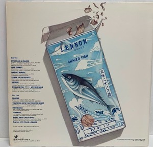 lot 96 image: Lennon Plastic Ono Band Shaved Fish Vinyl Record