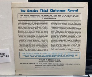 lot 88 image: Rare 45 The Official Beatles Fan Club - The Beatles Third Christmas Flexi Record 