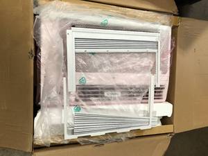 lot 36 image: LG 12,000 BTU Window Smart Air Conditioner Cools 550 sq. ft. with ENERGY STAR and Remote, Wi-Fi Enabled in White  Customer Returns See Pictures