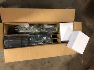 lot 3 image: Green Machine 62V Cordless Axial Blower Variable Speed Brushless Motor, 123 MPH Max air speed, 655 CFM, 4 Ah Battery & Rapid Charger  Customer Returns See Pictures