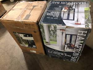 lot 31 image: Lot of Assorted Patio Heaters  Customer Returns See Pictures