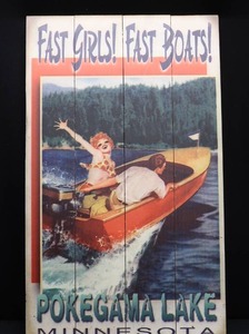 lot 27 image: POKEGAMA LAKE SIGN