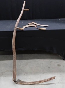 lot 93 image: HAND SCYTHE AND 2 OTHER DEADLY WEAPONS