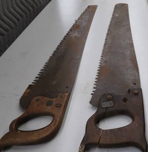 lot 111 image: TWO SAWS