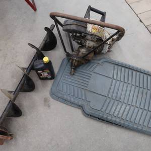 lot 175 image: VINTAGE JIFFY ICE DRILL