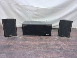 Set Of Three KLH Speakers