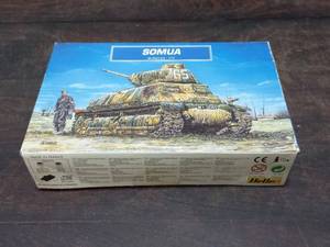 Vintage Heller Somua Model Tank Kit