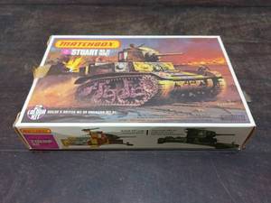 Vintage Matchbox Stuart M3A1 HONEY Model Tank Kit