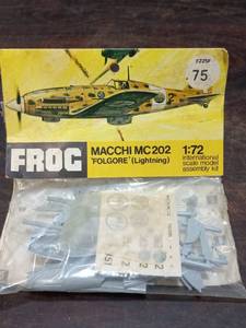 Vintage Frog Macchi MC202 FOLGORE Model Plane Kit