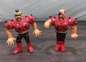 Pair Of Vintage Road Warrior Legion of Doom Action Figures
