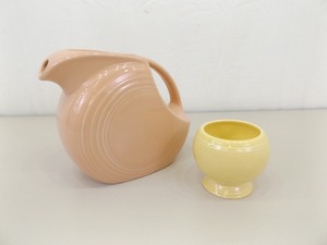 2 Pieces of Vintage Fiesta Ware Pottery