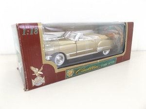 118 Road Legends 1949 Cadillac Coupe De Ville NRFB Die Cast Car