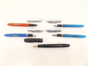 5 Wearever and Sheaffers 14k Nib etc. Fountain Pens