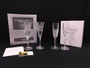 MINT in Original Boxes Waterford Millennium etc. Champagne Glass Pairs