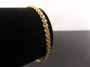 14k Yellow Gold Chain Bracelet