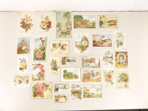 Large of Antique E.L.J. Stock Chicago Grocery Trade Cards