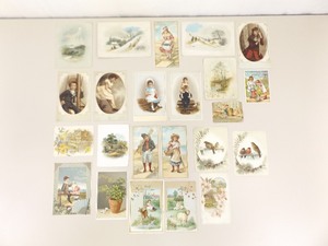 Large of Antique Bunte Bros. Candy Trade Cards