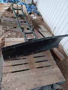 53-inch Bolens Front Blade on a 64-inch Long Frame, Model No. 50965, Serial No. 0201082, Frame has been welded