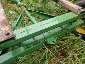 John Deere Running Gear Modified with Leaf Springs, Has a Long Pole