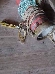 4-inch X about 24-foot Trash Pump Hose with Brass Collar at one end