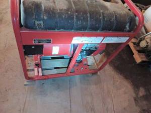 Generac 10000XL Generator with 19 hp. Gas Engine, Model No. 09904-0, Serial No. 1620008, has been in storage and not started for a decade