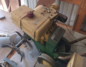 John Deere Garden Tiller - Has been in Storage and not started for a decade