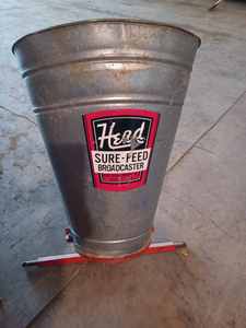 Herd Sure-Feed 3-point PTO Broadcast Spreader in Like New Condition, Model M-96