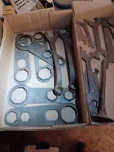 Four Boxes of Vintage Wrenches