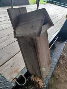 Two Wood Duck Houses