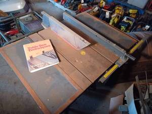Sears Craftsman 10-inch Tables Saw with Hard Cover Book Table Saw Techniques