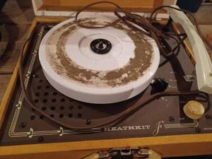 Vintage Heathkit 45 rpm Record Player