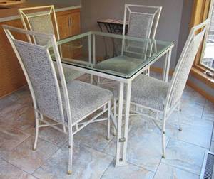 Glass Table and 4 chairs
